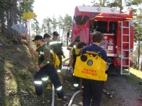 20.04.2011 - Kleiner Brand, Zischkas Hütte 