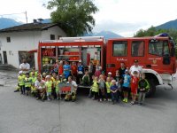 Feuerwehr-Aktionstag für Volksschule und Kindergarten